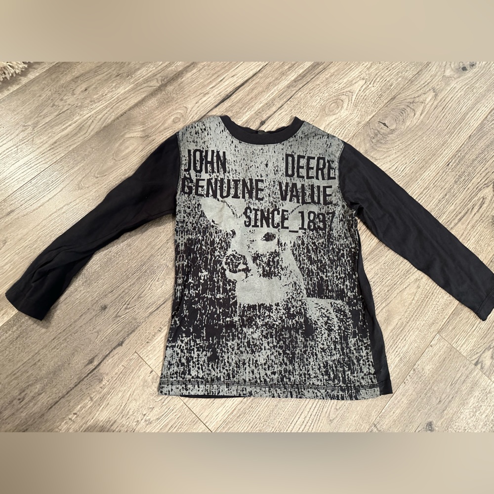 Boys John Deere long sleeve shirt